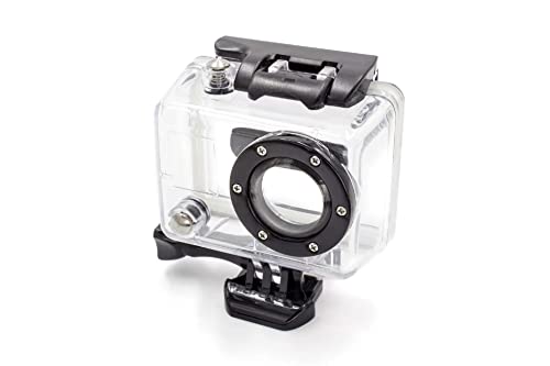vhbw Boîtier étanche Compatible avec GoPro HD Helmet Hero, Hero caméra d'action, Sport - Étui étanche pour Prise sous-Marine Aquatique