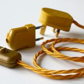 Inline Rocker Lamp Switch (Gold) - Image 3