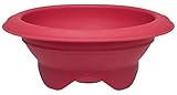 Rose Levy Beranbaum's Baking Bowl Double Boiler, European-Grade Silicone, Red, 1.5-Quarts (6-Cups) Capacity
