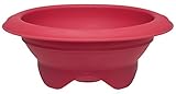 Rose Levy Beranbaum’s Baking Bowl Double Boiler, European-Grade Silicone, Red, 1.5-Quarts (6-Cups)...