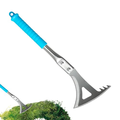 Outil de désherbage manuel en acier inoxydable avec poignée - Outil de désherbage manuel pour le jardin