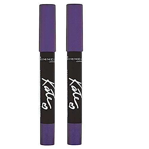Rimmel London - Kate Moss Waterproof Eyeshadow Stick - Deep Amethyst (2 Pack)
