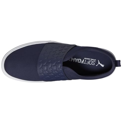 PUMA Mens El Rey Ii Logomania Slip On Sneakers Shoes Casual - Blue4