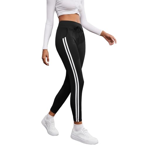 PINSV Women's Joggers Pants Running Sweatpants Athletic Workout Yoga Leggings with Pockets4