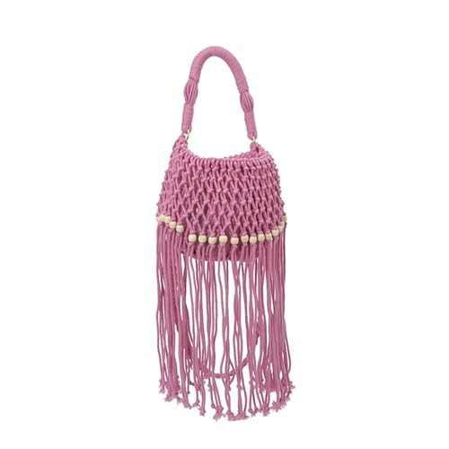 Sac à main ajouré tissé pour les vacances d'été et sorties à la plage