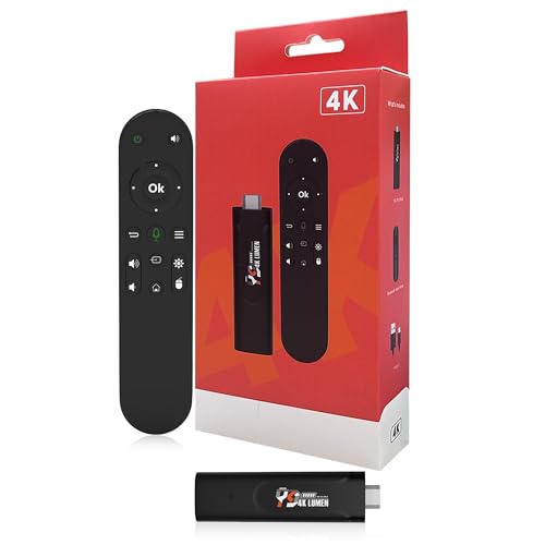 Android 13.0 TV Stick HD Ultra-Portable Smart TV Stick 2GB RAM 16GB ROM Supports 2.4G/5G WiFi Bluetooth 5.0 USB HDR10 with Voice Remote Control for Home Theaters and Smart TV Upgrades
