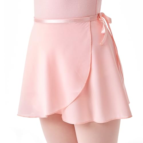 HiDance Saia de balé feminina para meninas e mulheres, saia de chiffon transparente, ajustável, roup