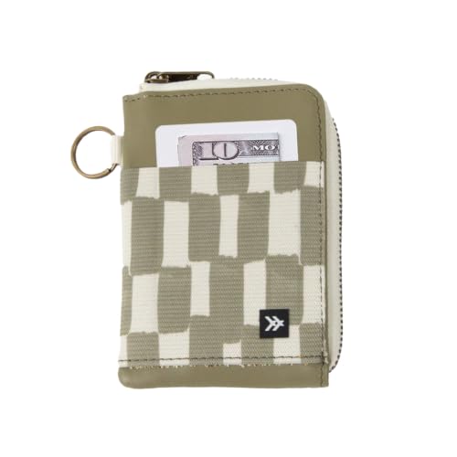 Thread Wallets RFID Blocking Leather Zip Wallet with Card Holder for Men and Women (Scout)