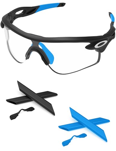 Kit plaquettes de nez en caoutchouc pour Oakley RadarLock XL Vented OO9196