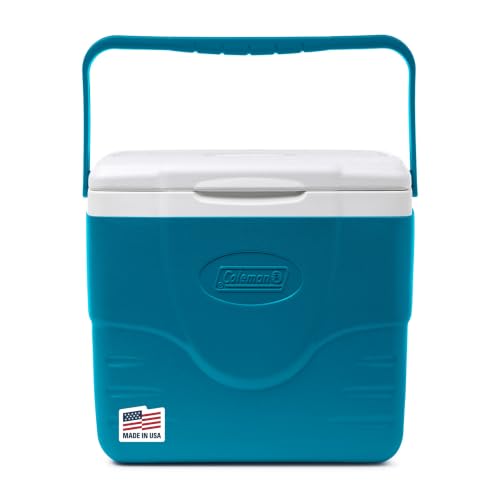 Coleman Chiller 9qt Portable Cooler Lunch Box with Ice Retention & Carry Handle, Made in USA, Great for Beach, Pool, Work, Lunches, Car, & More