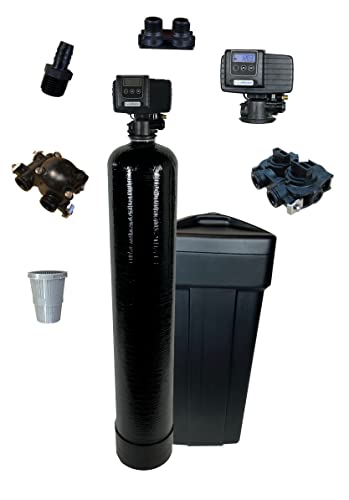Whole House Water Softener 64,000 Grains Ships Loaded With Resin in the Tank - DURAWATER Fleck 5600 SXT