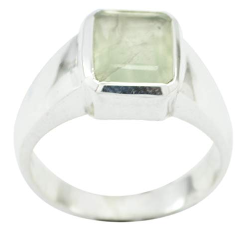 Bague argent sterling véritable vert le cadeau idéal pour un anniversaire
