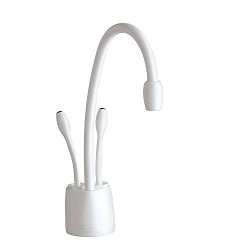 Image of InSinkErator F-HC1100W Contemporary Instant Hot and Cold Water Dispenser-Faucet Only, 1.38, White