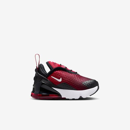Nike Air Max 270 Baby/Toddler Shoe (Gym Red/Black/White)3