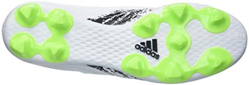 adidas unisex-child Copa 20.4 Firm Ground Soccer Shoe, White/Black/Signal Green, 4.5 | Image 3