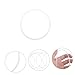 DIYEAH 6pcs Silicone Sealing Ring for Water Purifier Replacement Gasket for Water Filter Leak Prevention High Low Temperature Tolerance Suitable for Household Industrial Use