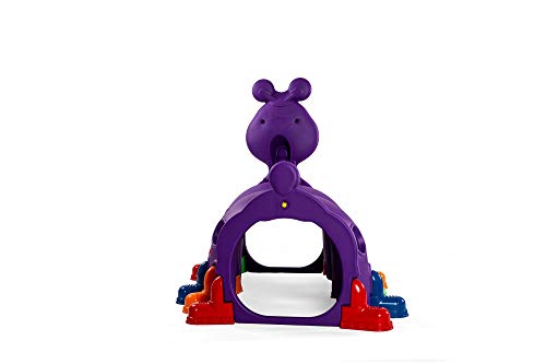Smiley Little Genius Indoor/Outdoor Tunnel Climbing Play Structure (Caterpillar) - Thumbnail 2