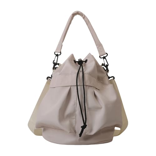 Fashionable Women's Bucket Bag Oxford Cloth Large Capacity Shoulder Bags Handbag For Office Shopping Or Casual Travel Elegant