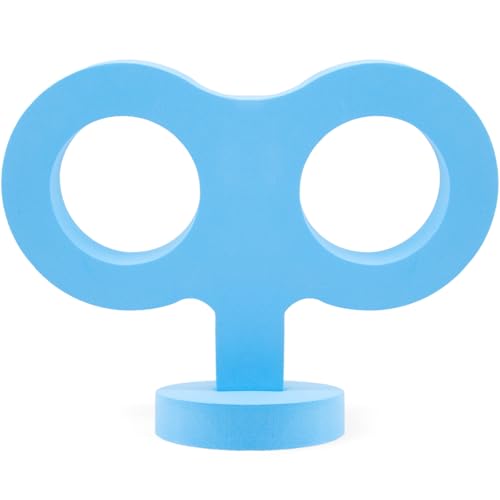 Image of 3D Car Wind Up Key, Cute Clockwork Car Roof Rear /Top /Trunk /Sunroof Decoration Universal Auto Exterior Accessories for DIY Styling & Decoration (Blue)