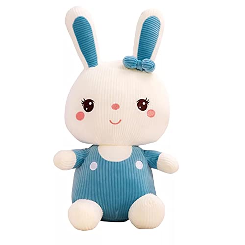 Image of Storescent Soft Toys for Kids - Stuffed Animal Plush Soft Toy for Boys & Girls | Plushie Toy Pearl Rabbit Metallic Blue 30cm