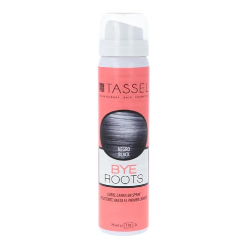 Eurostil Bye Roots Spray Cubre Canas Negro Negro 1Ml