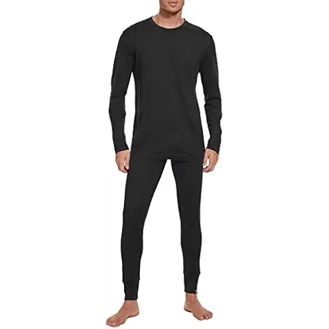 Conjunto de capa base de lana merino para hombre Cover