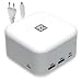 XtremeMac X-Cube Pro USB-C Dockingstation - Leistungsstarker 6-in-1 USB Hub, USB C Adapter für MacBook & Laptops, USB C Hub mit 130W, USB-A, HDMI 4K, Ethernet - Ideal für den modernes Setup