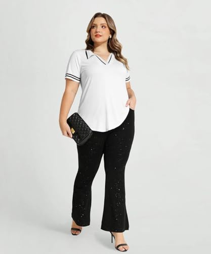 TIYOMI Women's Plus Size Golf Polo