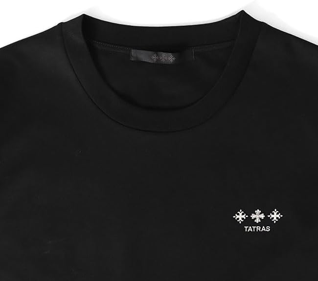 Amazon | [タトラス] NUNKI ヌンキ ロゴ刺繍 Tシャツ 8193-M 半袖T 