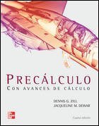 Precálculo. Con avances de cálculo 9701065166 Book Cover