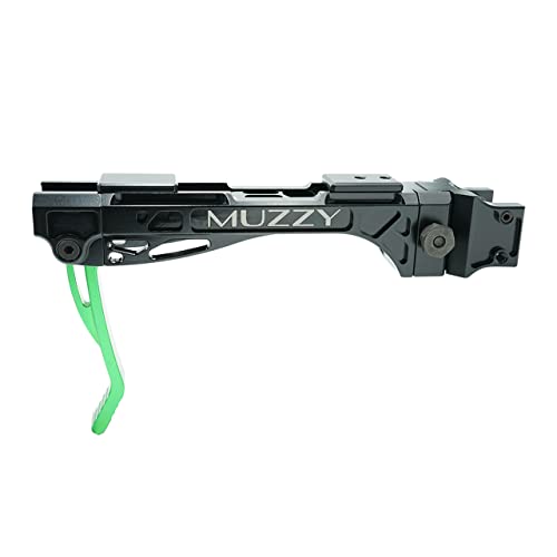 Muzzy 1180: Lvr Bowfishing Reel Seat, Black