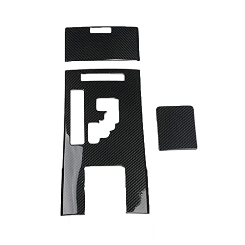 SZFKACCESS for Lexus IS250 IS300 IS350 2006 2007 2008 2009 2010 2011 2012 Carbon Fiber Style ABS Gear Shift Box Panel Covers Trims (Gear Shift Box Panel A)
