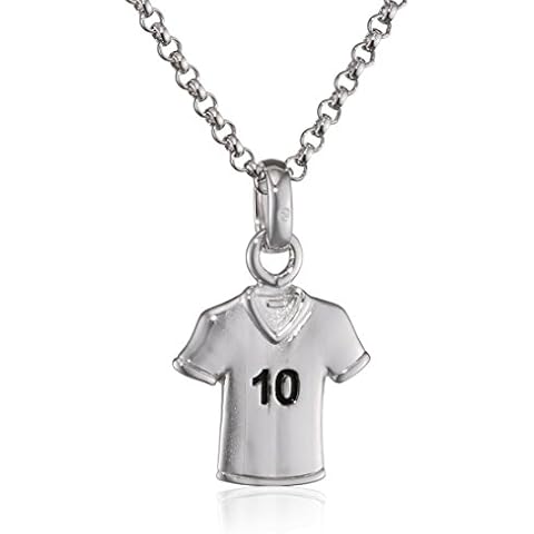 XAANA AMZ0400 Unisex Necklace with Pendant Rhodium-Plated 925 Silver 55 cm Cover