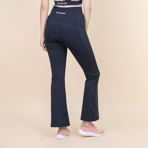 Image of 3rd Planet Women's High Waist Activewear Leggings | 4-Way Stretch, Sweat-Wicking, Non-See-Through Gym & Yoga Tights with Side Pockets | Comfortable Slim Fit Pants for Workout, Running & Fitness