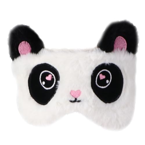 Masque de sommeil panda pour occultation totale des yeux contre la lumière
