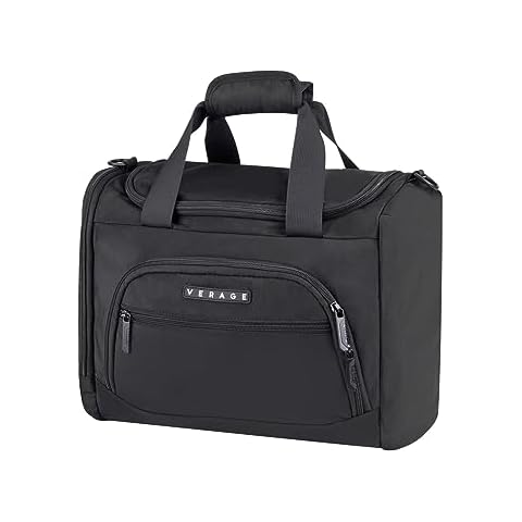 VERAGE 24L Foldable Travel Duffel Bag,Lightweight Carry on Luggage Tote Boarding Bags Waterproof Weekender Bag with luggage sleeve for Men Women Travel Cover