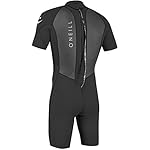 O'Neill Men's Reactor-2 2mm Back Zip Short Sleeve Spring Wetsuit, Lightweight Warmth and Flexibility for All Water Activities - Image 2
