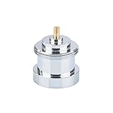 Eurotronic 700103 Comap, adaptador metálico para termostatos de radiador (accesorio de termostato de radiador, duradero, adaptador de válvula de radiador, material: latón, conexión: M28 x 1,5 mm)