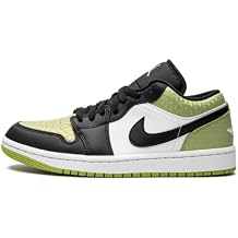 Jordan Womens WMNS Air Jordan 1 Low SE DX4446 301 Vivid Green Snakeskin - Size 8.5W