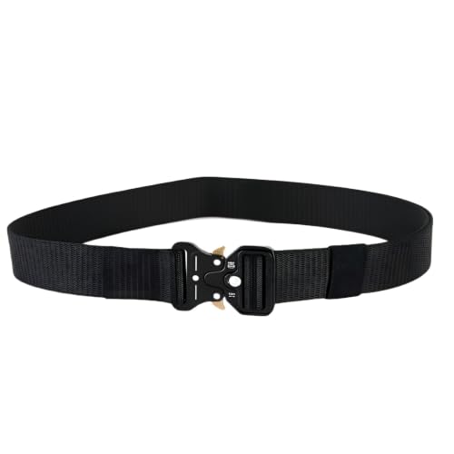 Tactical Belts for Men with Quick Release Buckle