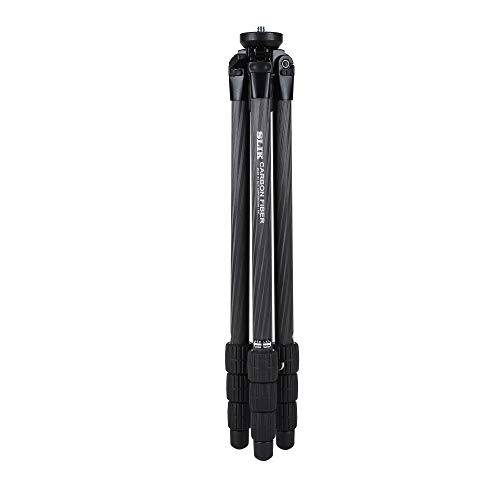 Slik Pro Cf-634 4-Section 64" Carbon Fiber Tripod Black (611-895) #TOP1