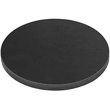 2 PCS Round Steel Plate Sheet, 5/16" x 6" Diameter Weldable Metal Circle Base Plate for Construction