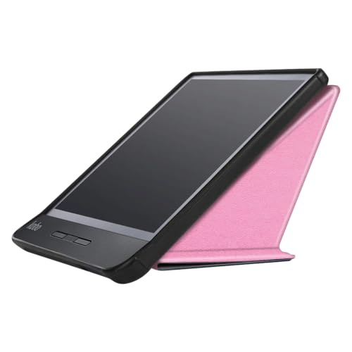 Coque Kobo Libra H2O Etui Cuir Silicone Flip 360° Protection Automatique Veille ou Réveil Magnétique Case avec Fonction Stand Housse Livre Lumineux Rivière Motif pour Kobo Libra H2O 2019 Écran 7"，4 – vue 5