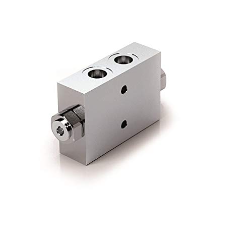 Válvula de retención hidráulica de doble piloto, tipo A, 3/8" BSP, 30 L/min V0180