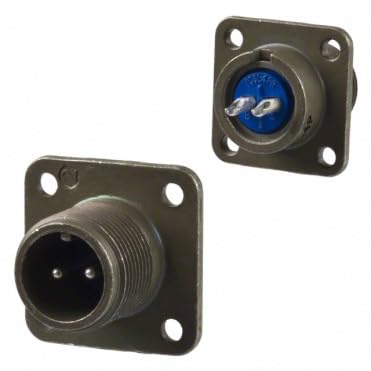 Amphenol, 93-830342-04P, Connector Standard Cylindrical Circular RCP 10SL-4 ST Box Mount