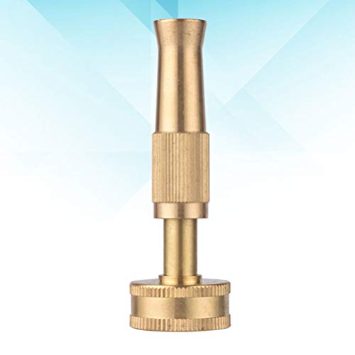 Yardwe Bico de mangueira de alta pressão para mangueira de água de latão resistente para mangueira d