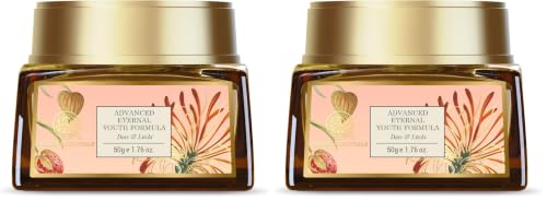 Image of Forest Essentials Advanced Eternal Youth Formula Date & Litchi 50g (Anti-Aging Face Cream) (Pack of 2)