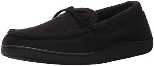 Weatherproof Men's Slipper House Shoe Moccasin Memory Foam Micro Suede Indoor Outdoor Nonslip