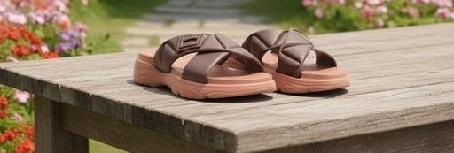 Image of Fancy lightweight flip flops for women, perfect for easy movement, comfortable, stylish, durable, and ideal for daily