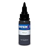 Intenze Tattoo Ink Silver 1 Ounce